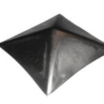 DASZEK METALOWY NA SŁUPEK OGRODZENIOWY 70*70MM