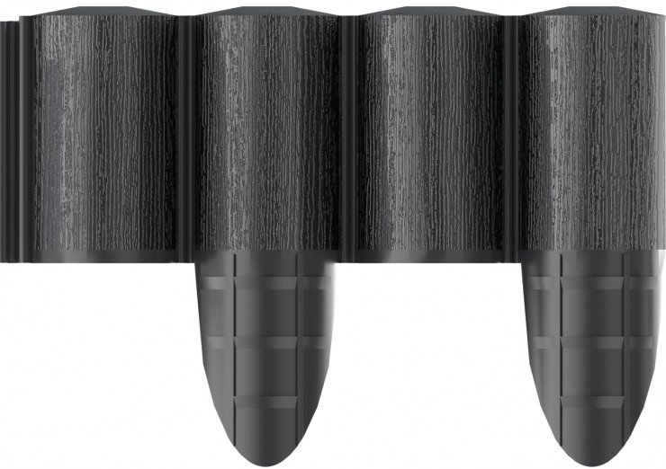 PALISADA OGRODOWA  ECO 2,4M ANTRACYTOWA