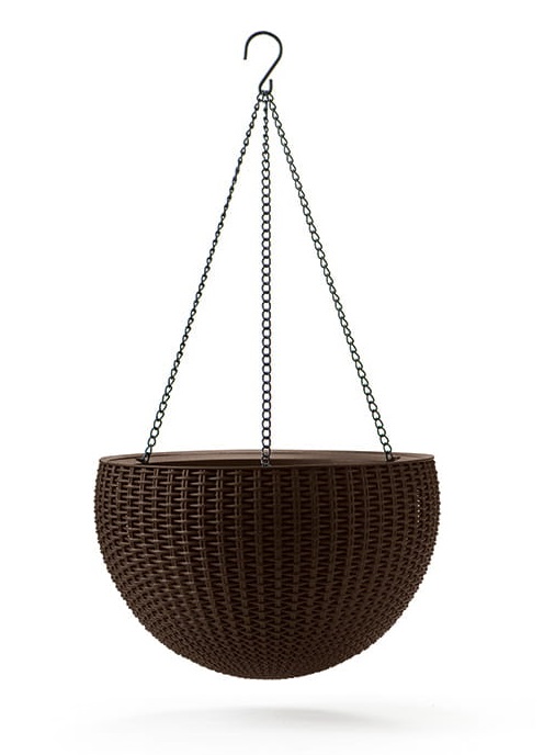 DONICZKA WISZĄCA KETER RATTAN 8.6L - BRĄZ