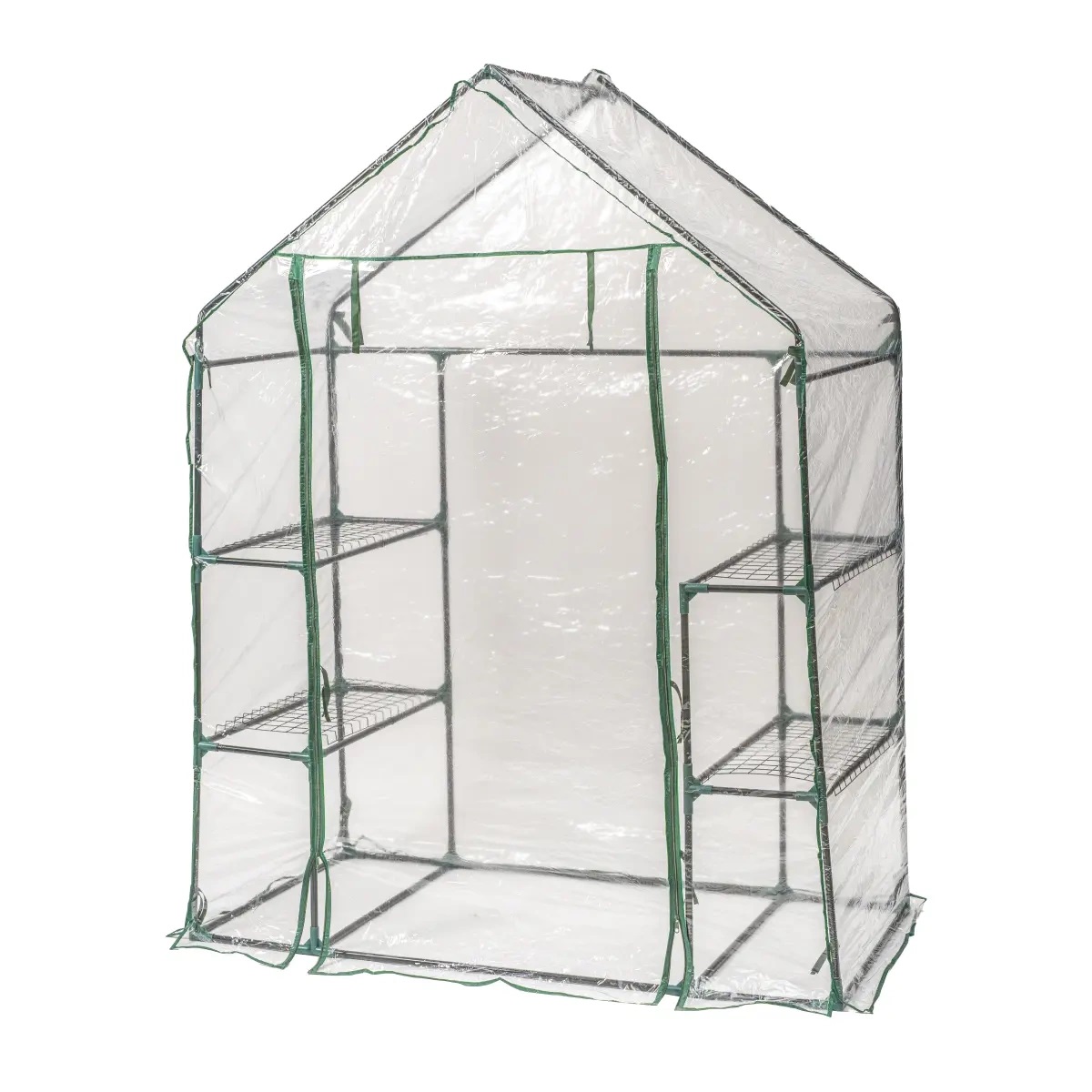 SZKLARNIA OGRODOWA 143*73*195CM PVC