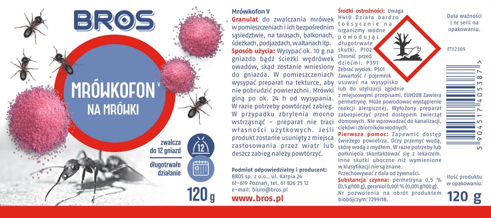 MRÓWKOFON 120G