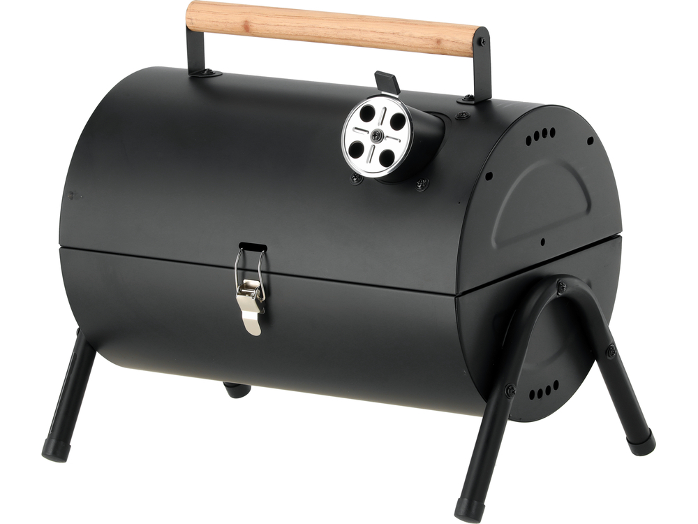 GRILL WĘGLOWY PRZENOŚNY 2XRUSZT 34*21CM