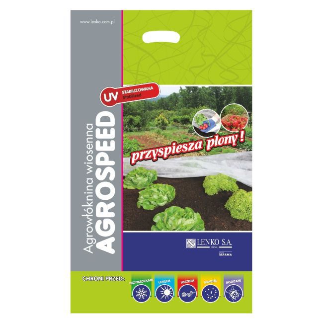 AGROWŁÓKNINA BIAŁA 17G AGROSPEED 1.6*5M