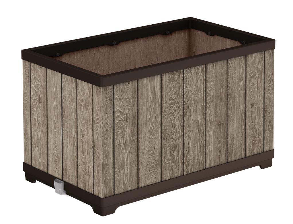 DONICA PROSTOKĄTNA KETER PLANTER DECOCOAT ASHWOOD
