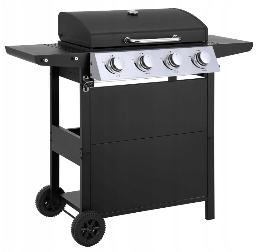GRILL GAZOWY OGRODOWY 4 PALNIKI