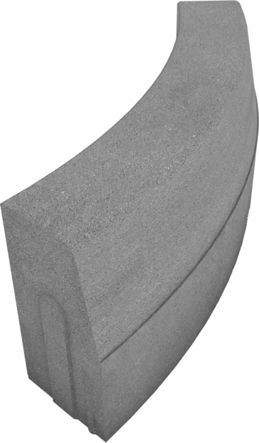 Krawężnik łukowy 15