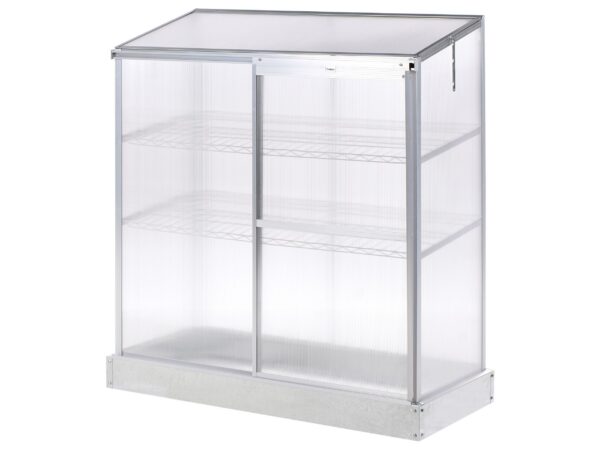 Szklarnia balkonowa LECCE Srebrny 59 cm