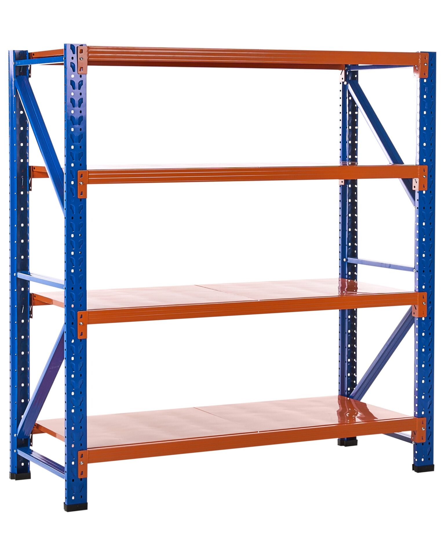 Regał magazynowy FIUGGI Metal 200 cm 200 cm Pomarańczowy