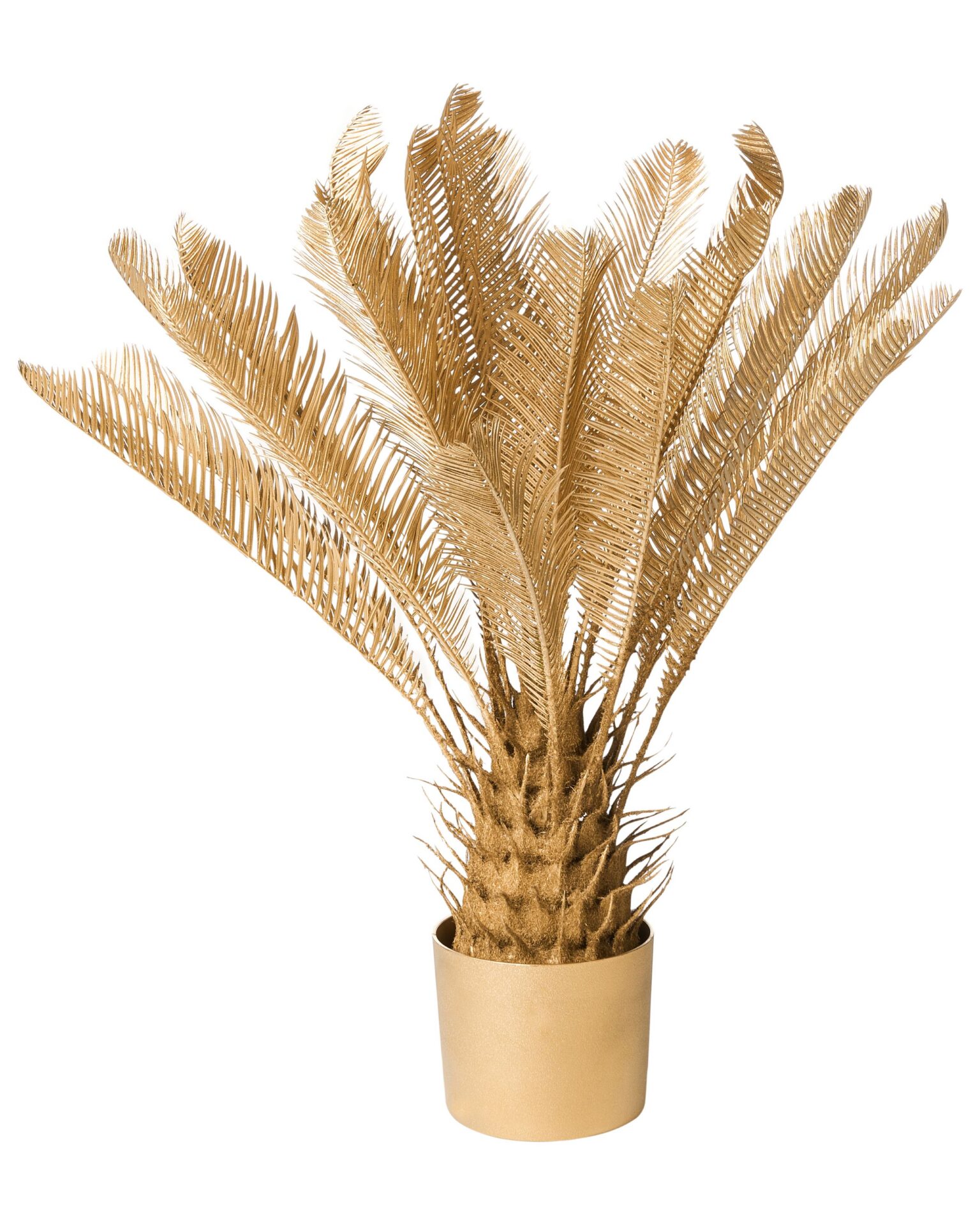 Sztuczna roślina ARECA PALM TREE 70 cm Złoty