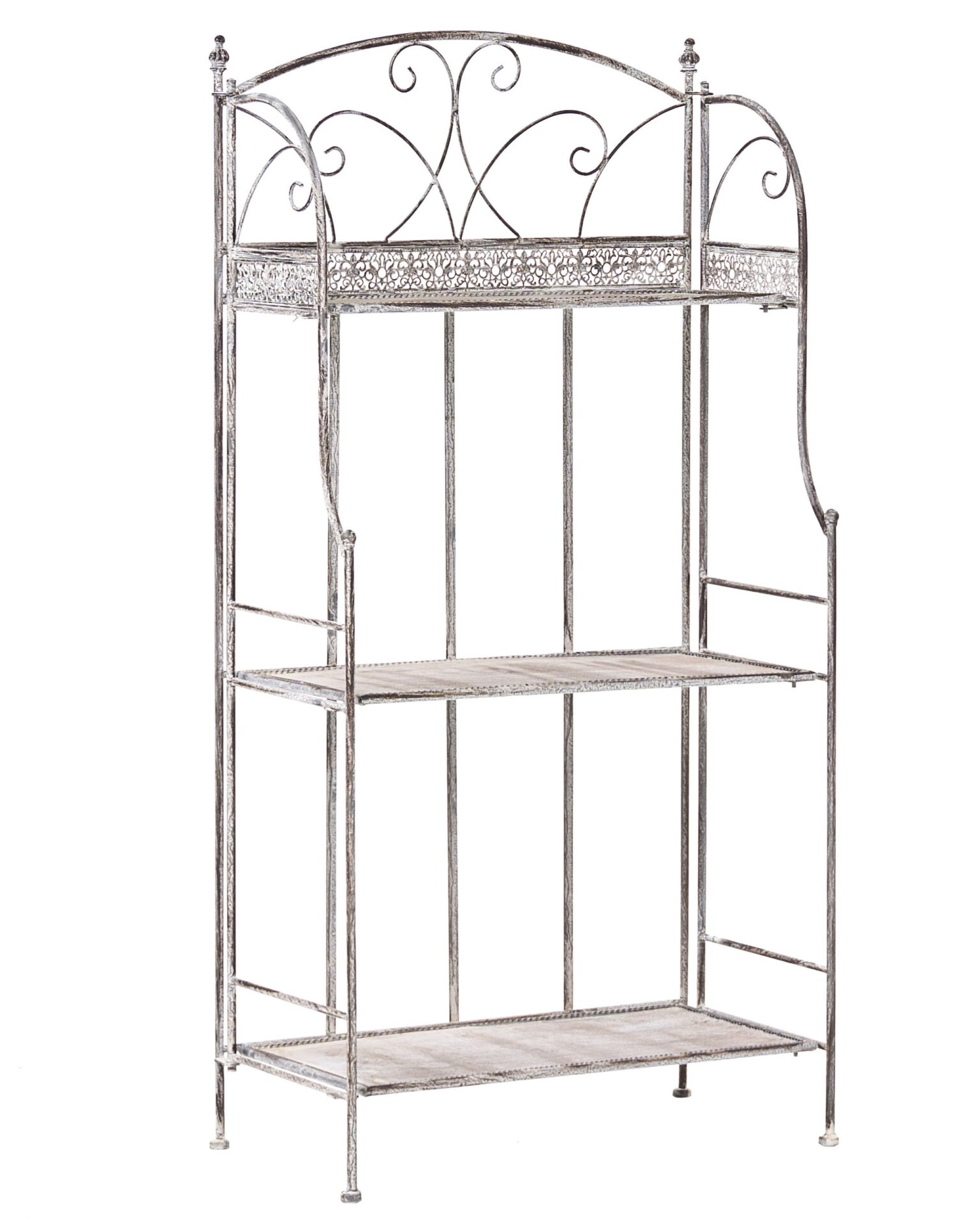 Regał VILLADOSE Metal 117 cm 60 cm Szary