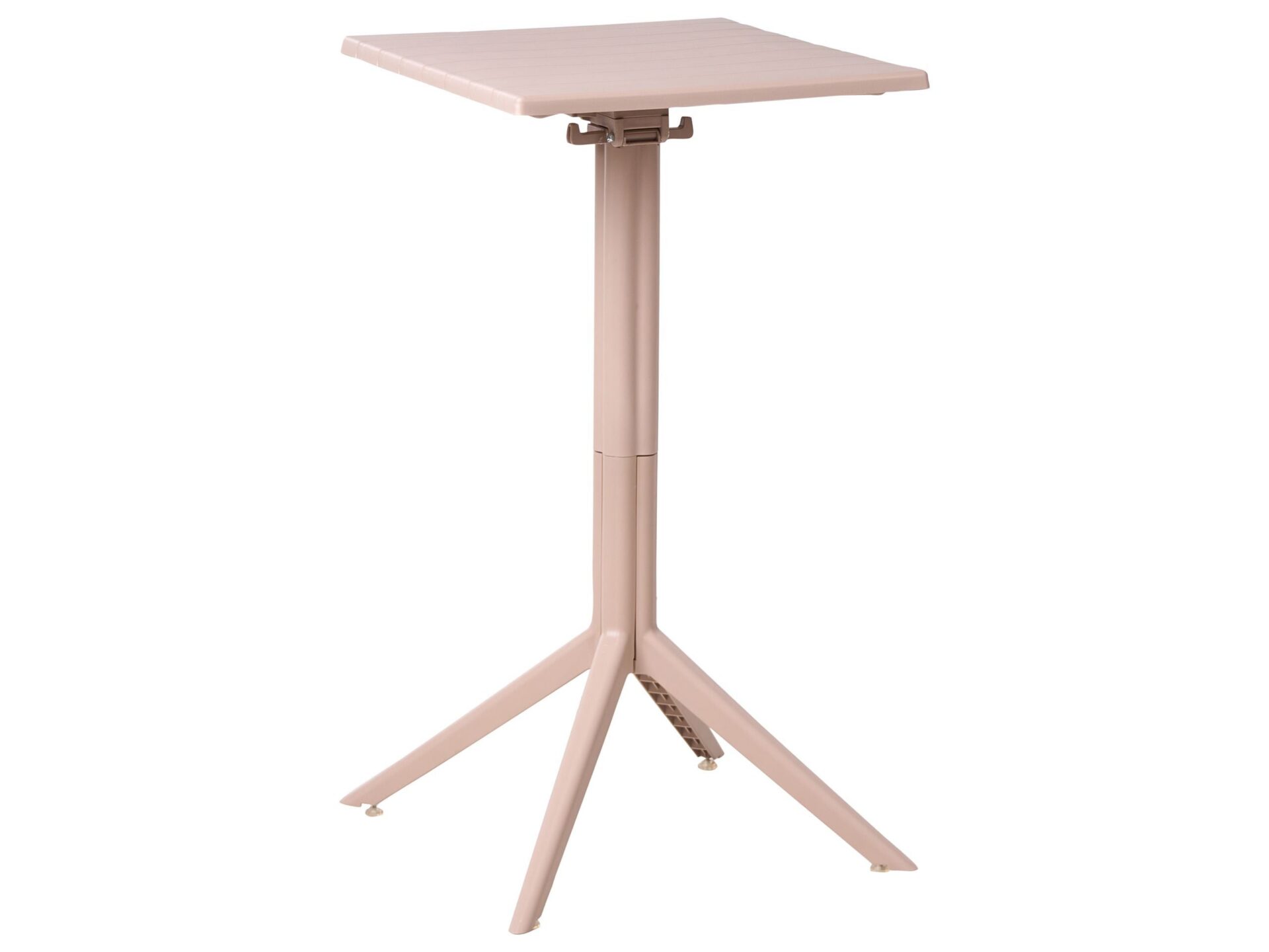 Stolik ogrodowy barowy LEMNOS 60 cm 60 cm Beżowy