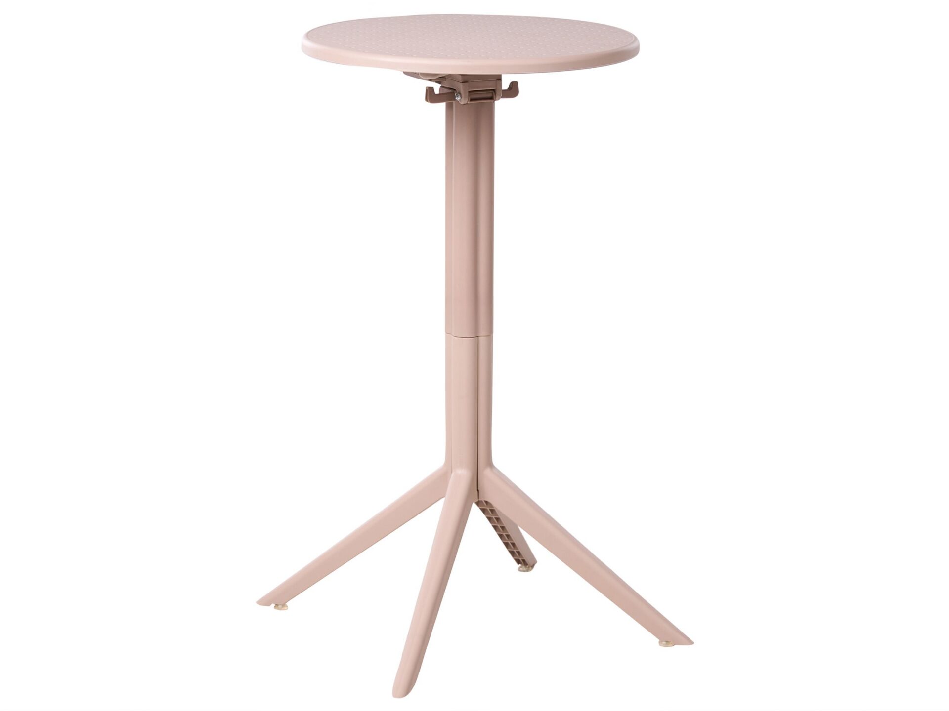Stolik ogrodowy barowy LEGRENA 60 cm 60 cm Beżowy