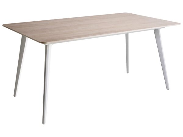 Stół ogrodowy RODALLO 160 cm 90 cm Kamień Efekt trawertynu