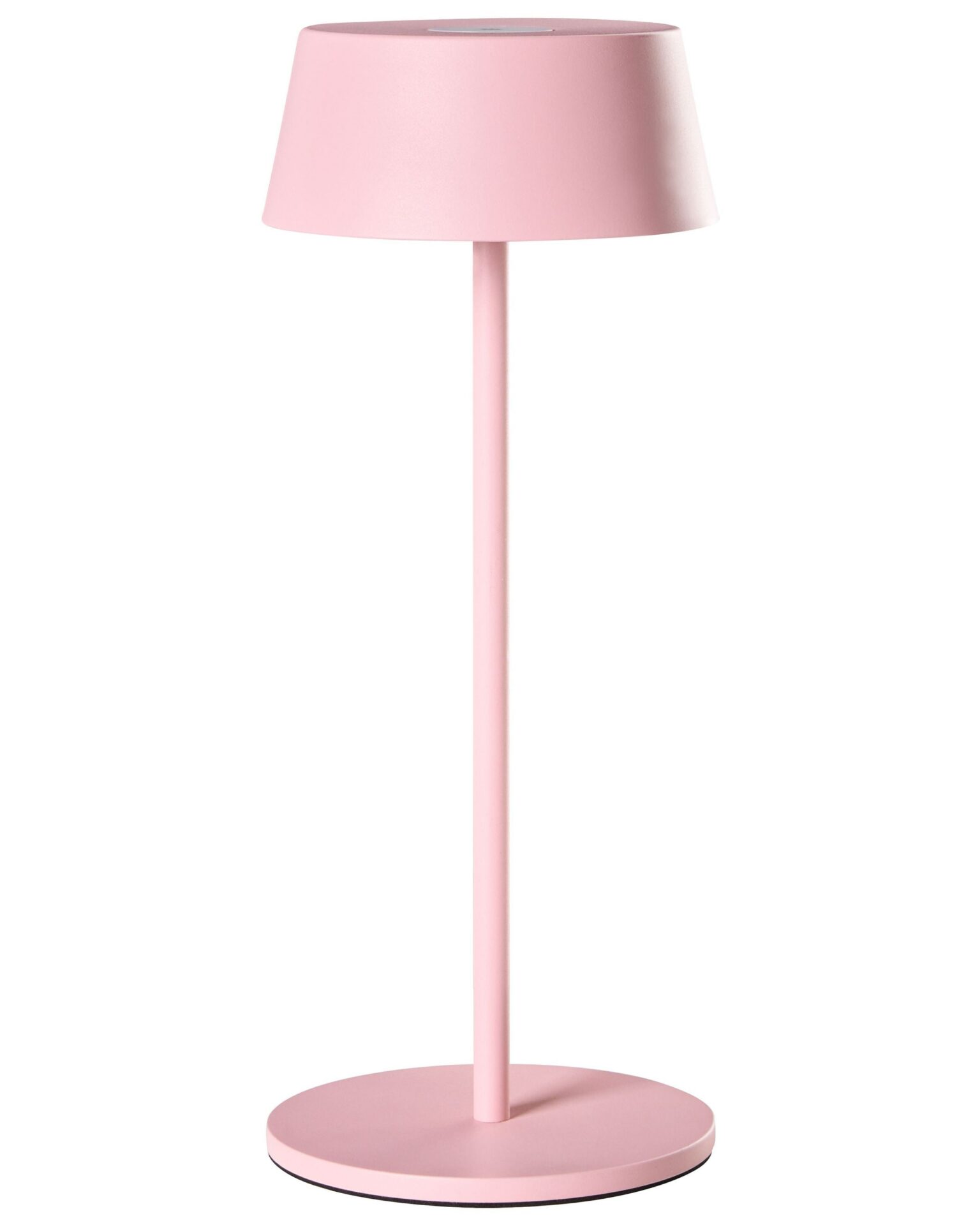 Bezprzewodowa lampa stołowa LED GUDER Ze ściemniaczem Metal Różowy