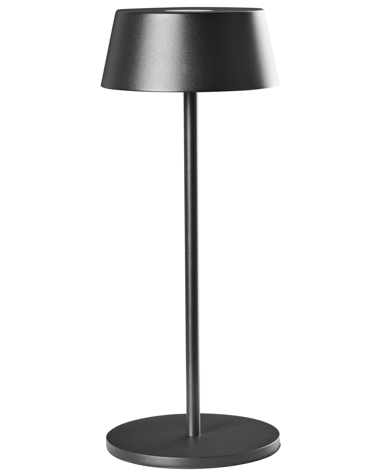 Bezprzewodowa lampa stołowa LED GUDER Ze ściemniaczem Metal Czarny