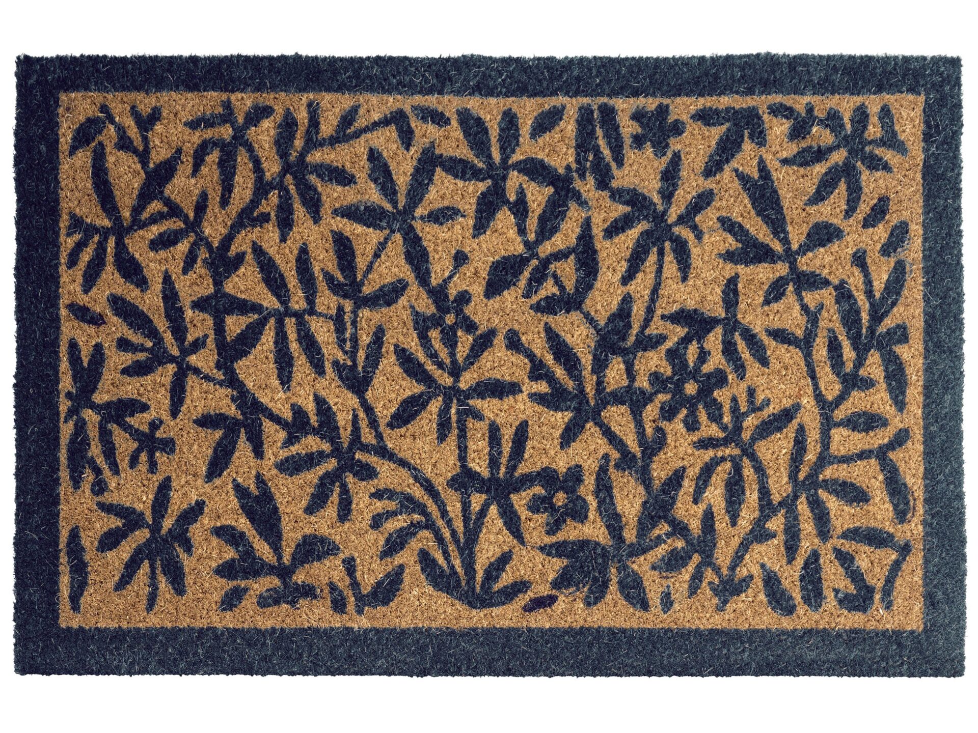 Wycieraczka NUNIVAK Naturalny 40 x 60 cm Liść Włókno kokosowe
