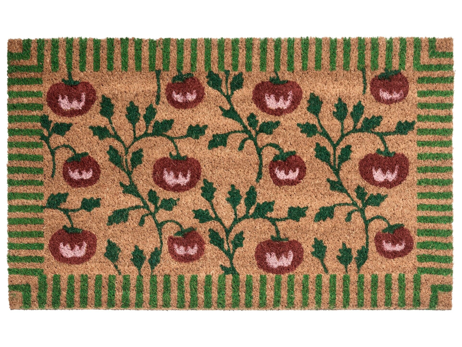 Wycieraczka KNIK Naturalny 45 x 75 cm Pomidor Włókno kokosowe