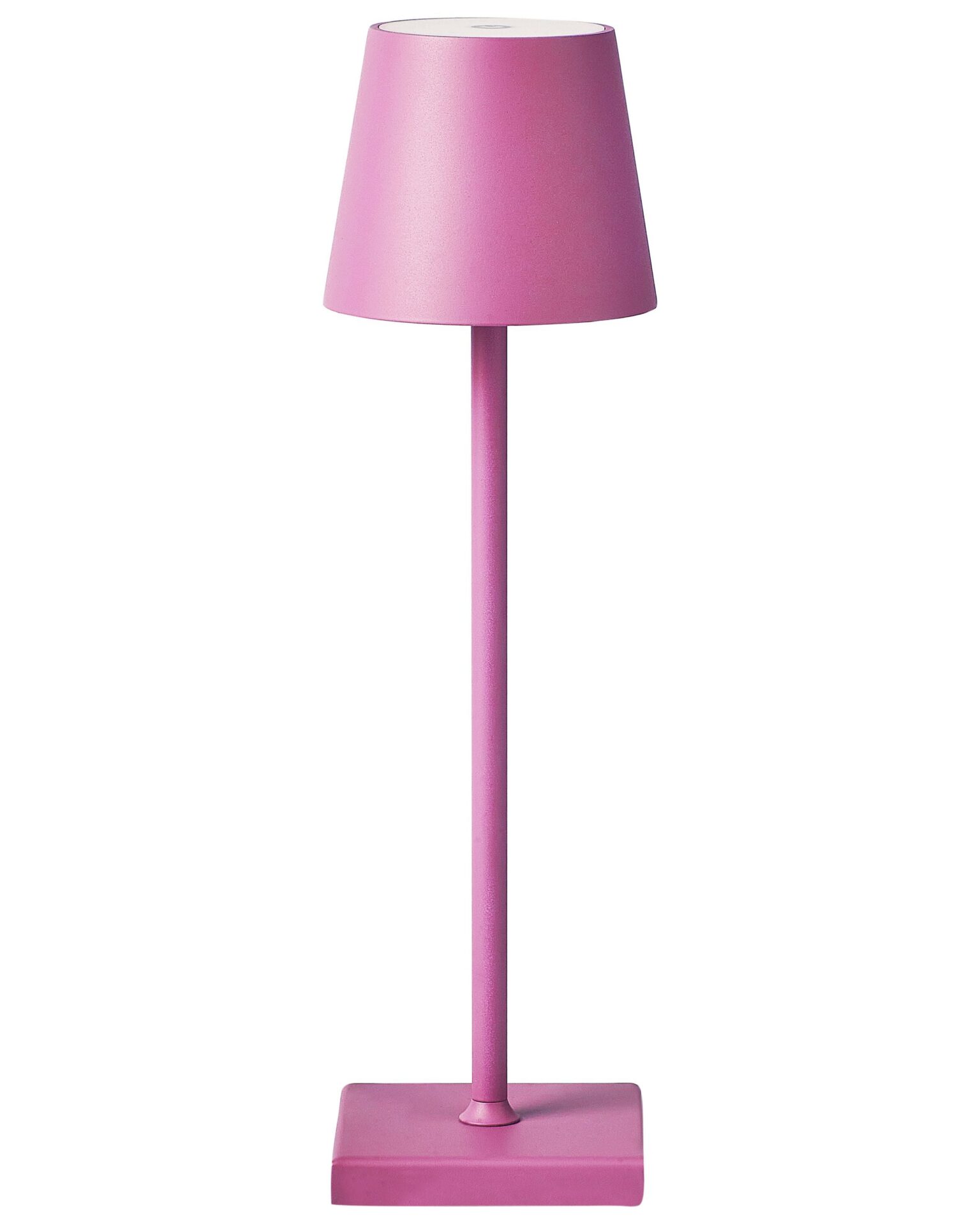 Bezprzewodowa lampa stołowa LED BACEIRO Metal Różowy