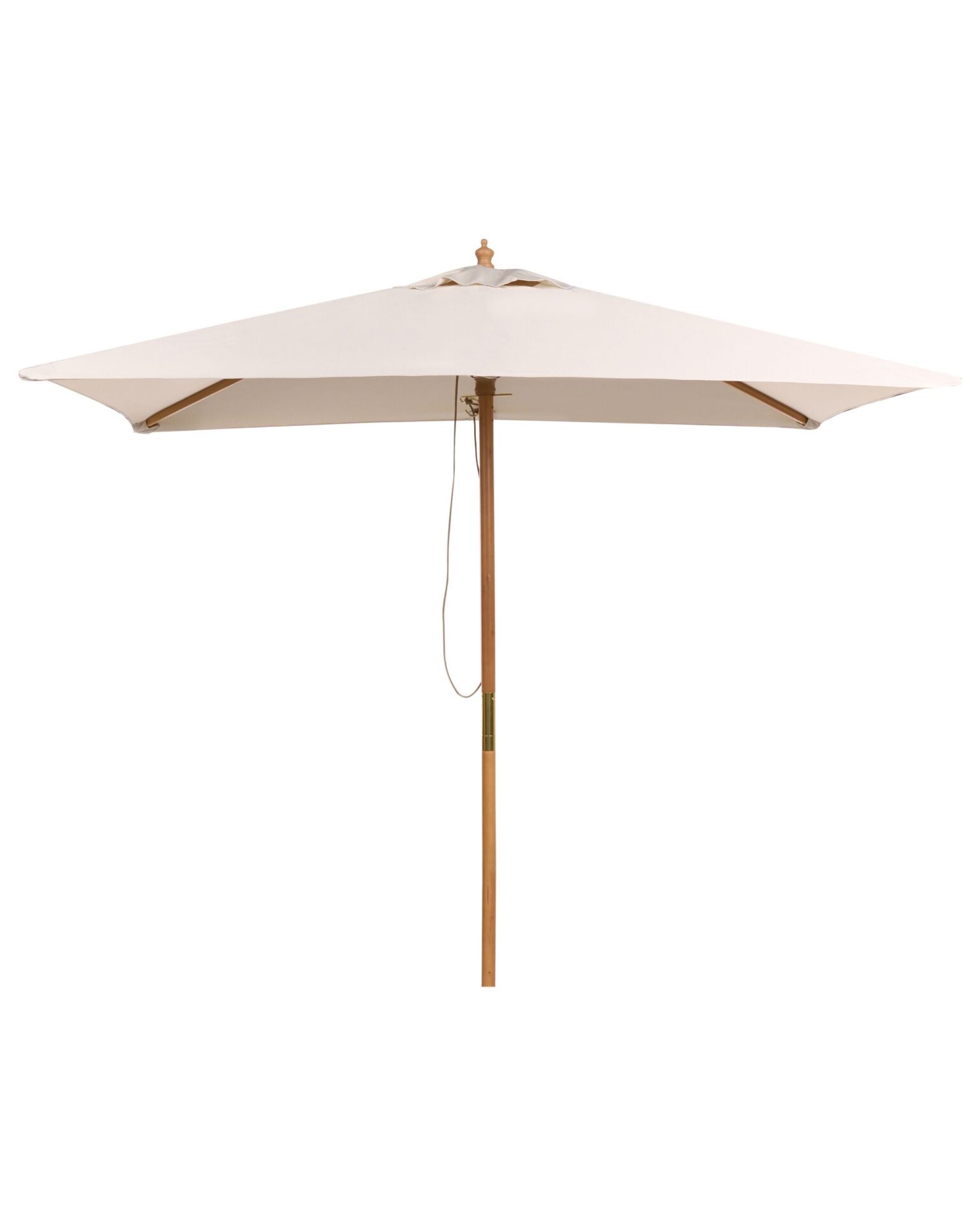 Parasol ogrodowy 195 cm FLAMENCO Jasnobeżowy