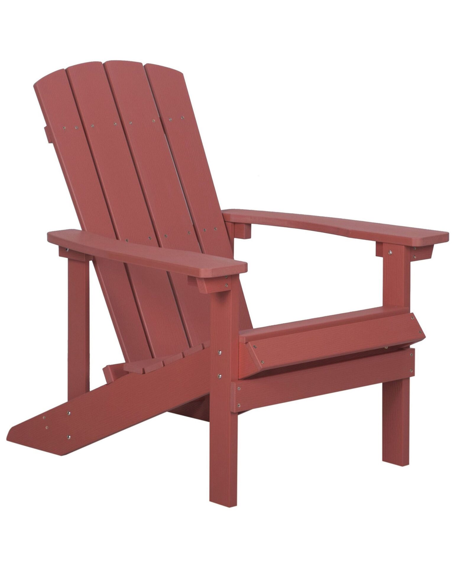 Krzesło ogrodowe ADIRONDACK Czerwony