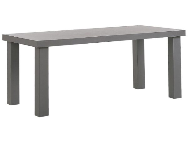 Stół ogrodowy TARANTO 180 cm 90 cm Beton Szary