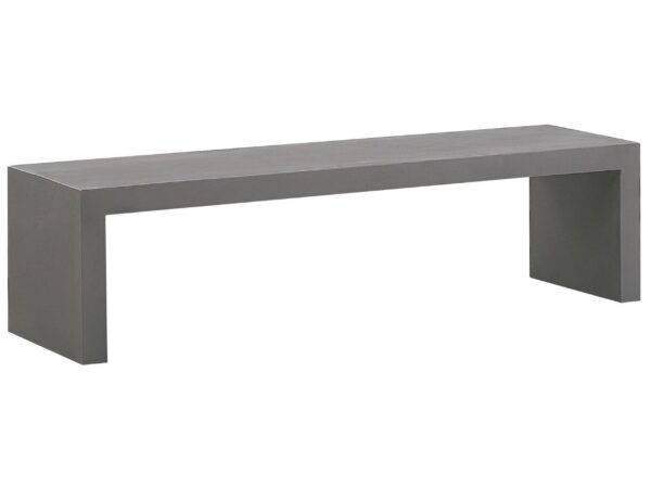 Ławka ogrodowa TARANTO 150 cm Beton Szary