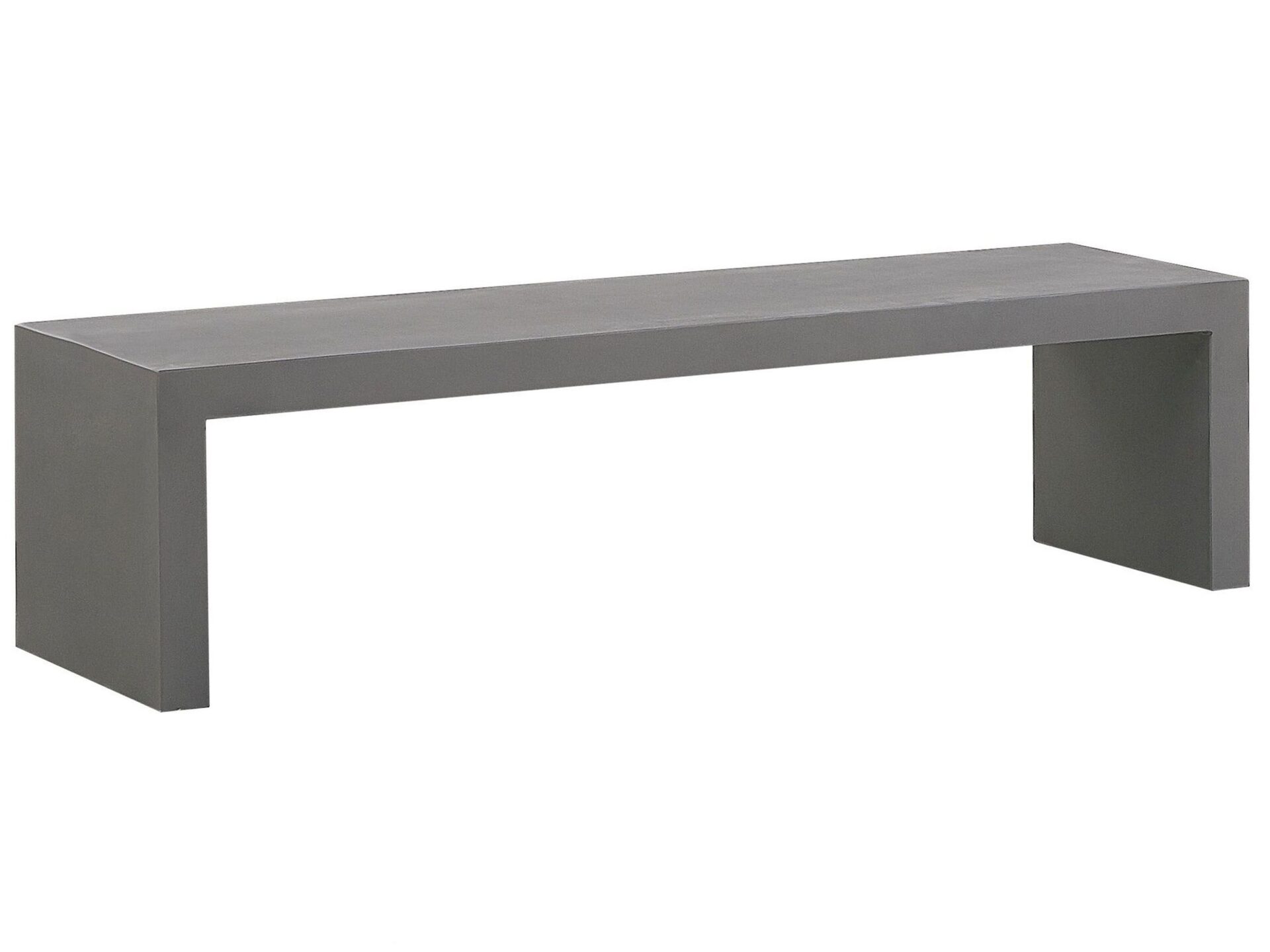 Ławka ogrodowa TARANTO 150 cm Beton Szary