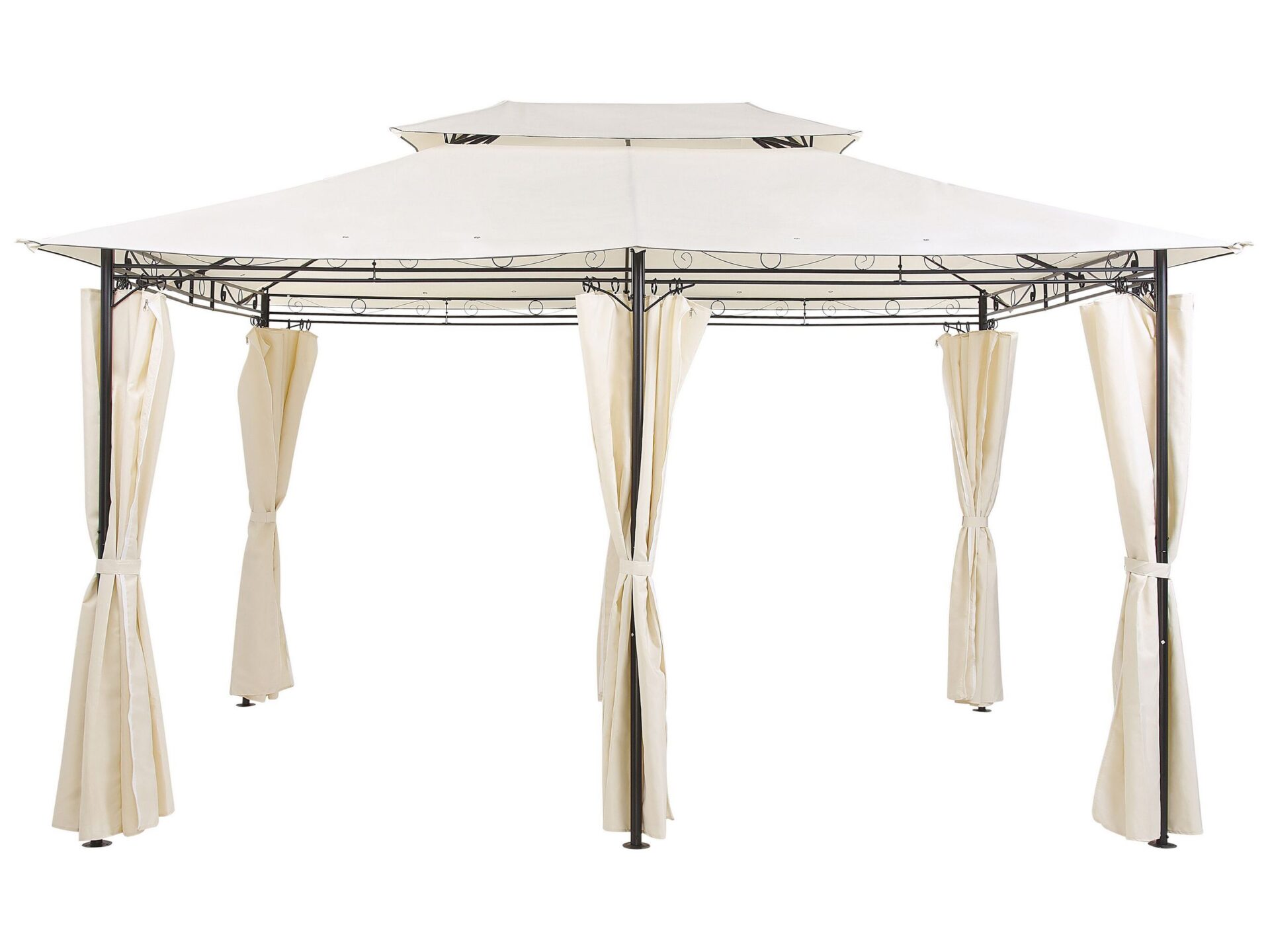 Pawilon ogrodowy COLOS Metal 400 cm 300 cm Beżowy