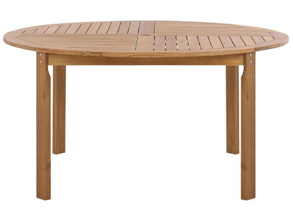 Stół ogrodowy TOLVE 150 cm 150 cm Drewno akacjowe Brązowy