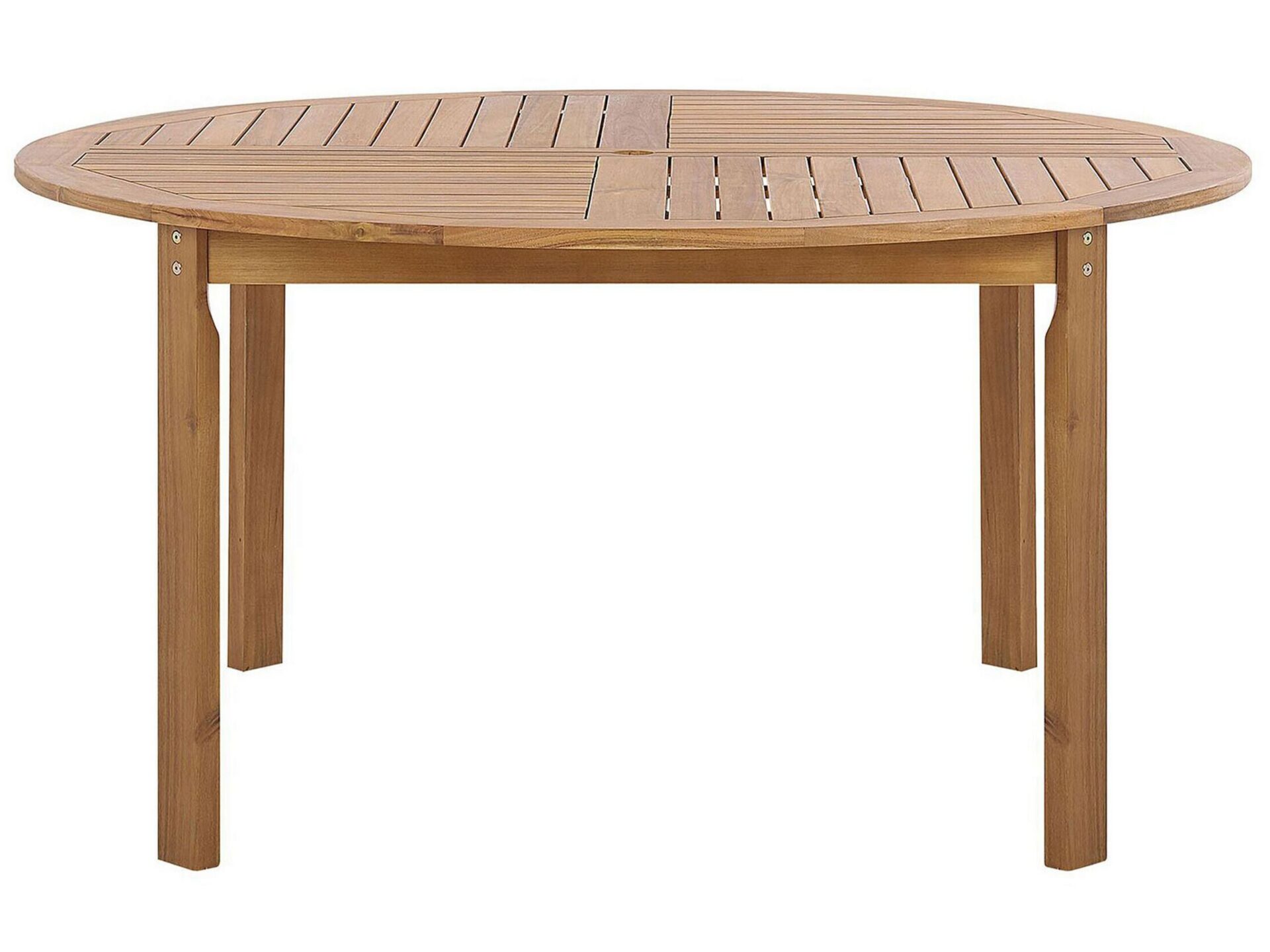 Stół ogrodowy TOLVE 150 cm 150 cm Drewno akacjowe Brązowy