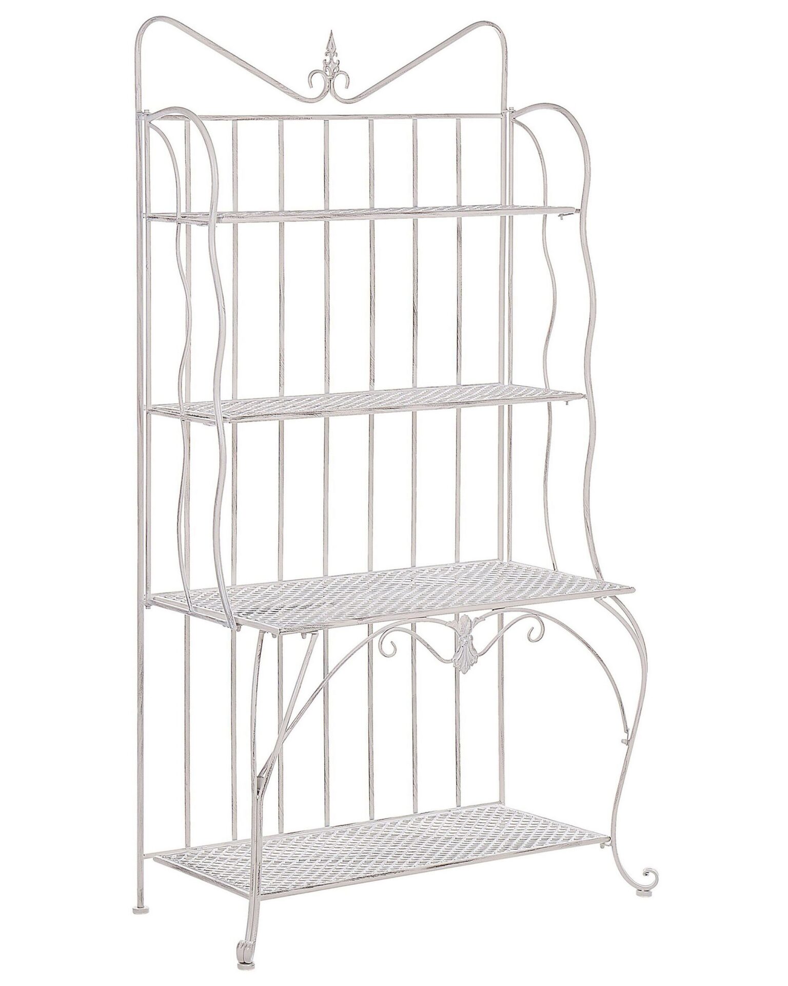 Regał PAVONA Metal 170 cm 94 cm Jasnobeżowy
