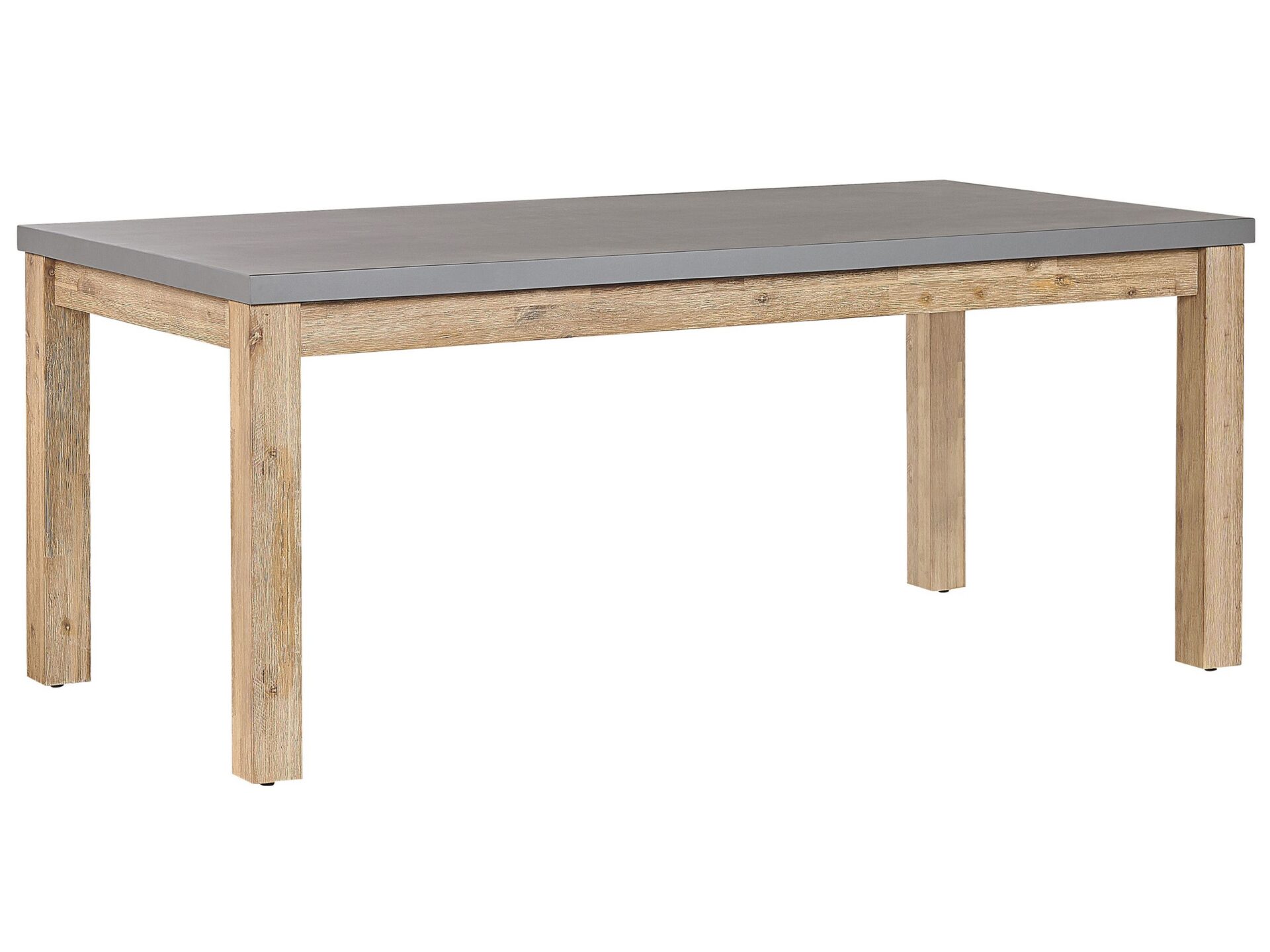 Stół ogrodowy OSTUNI 180 cm 90 cm Beton Szary