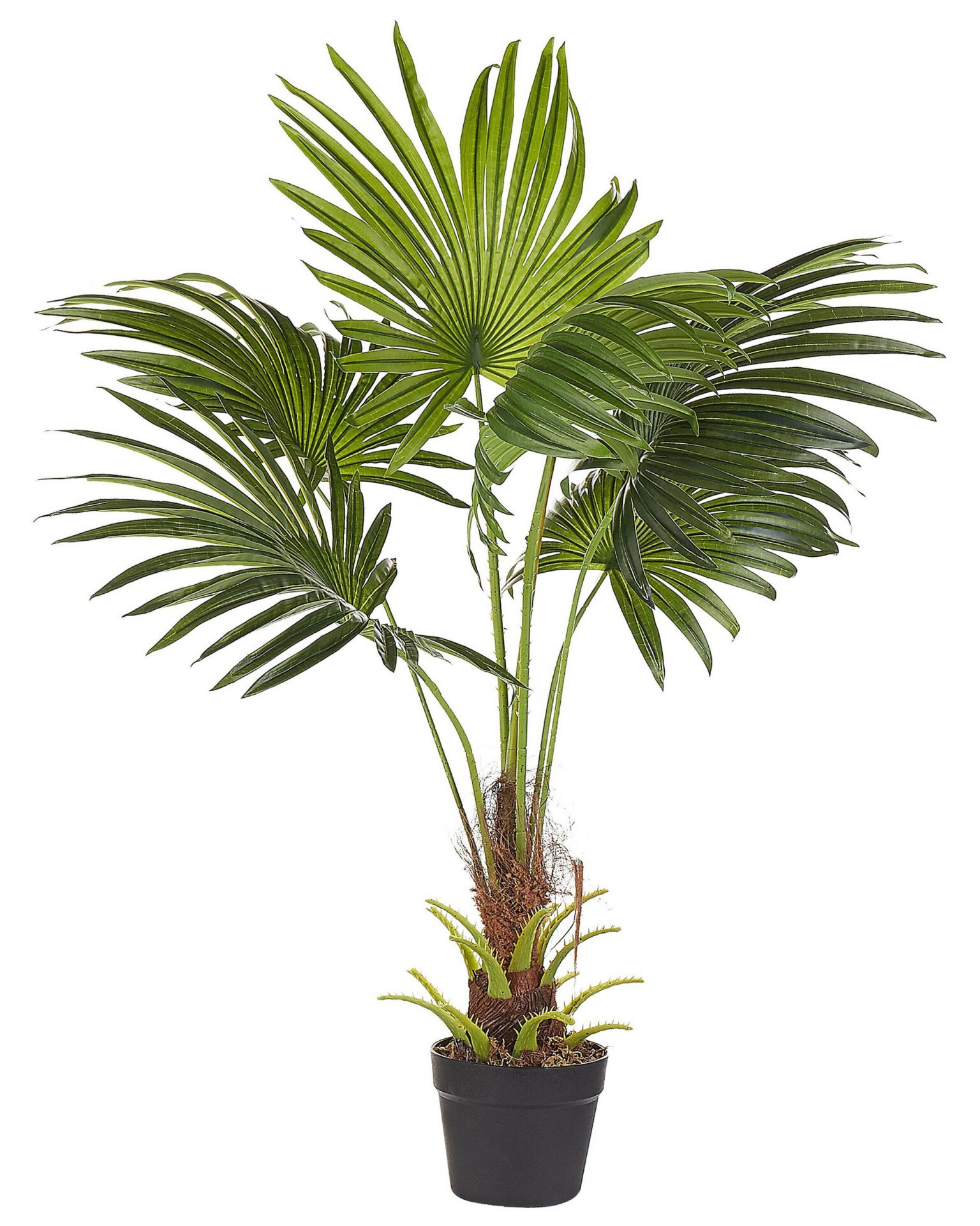 Sztuczna roślina FAN PALM 100 cm Zielony