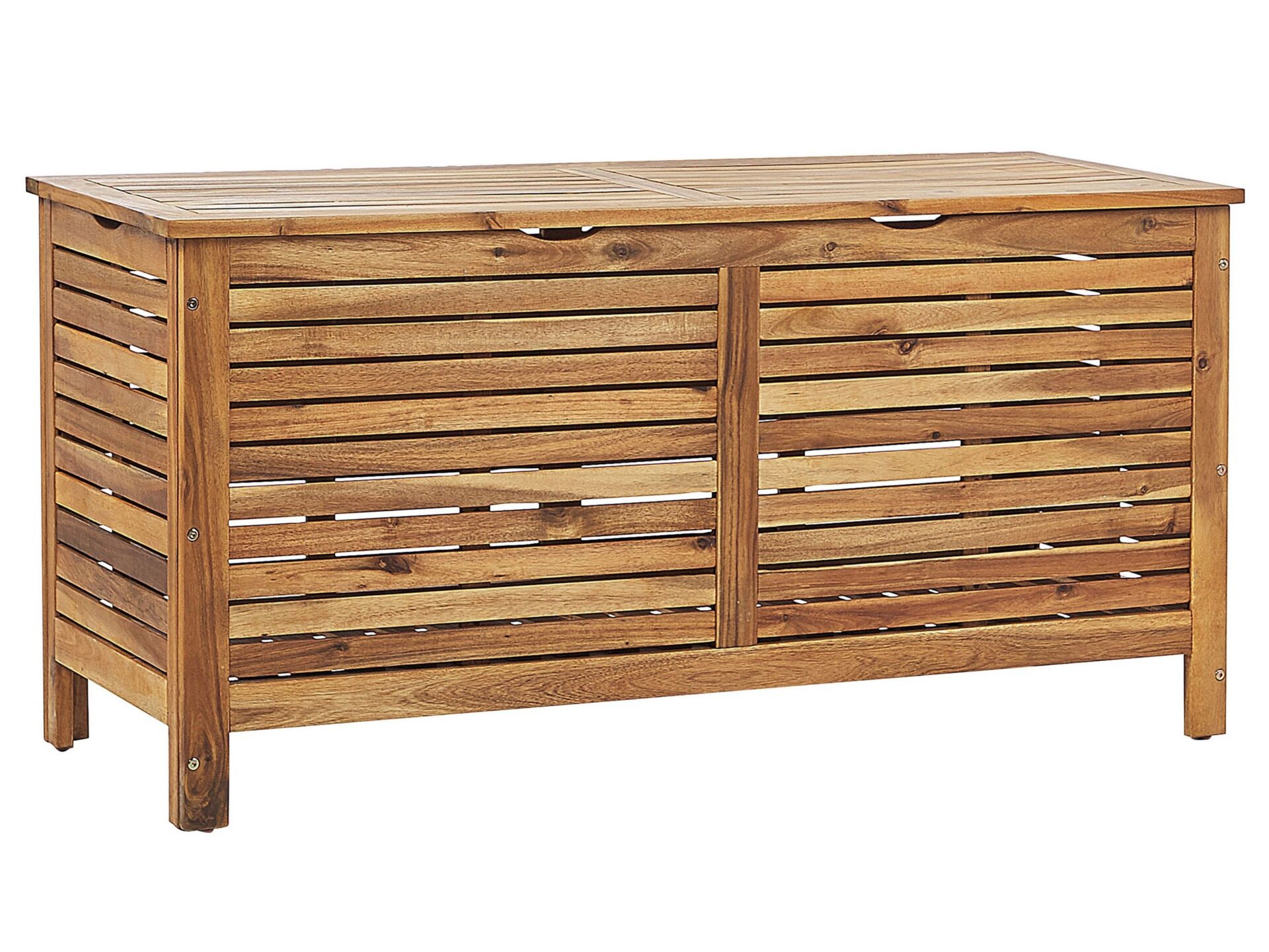 Skrzynia ogrodowa RIVIERA 130 cm 48 cm Jasnobrązowy