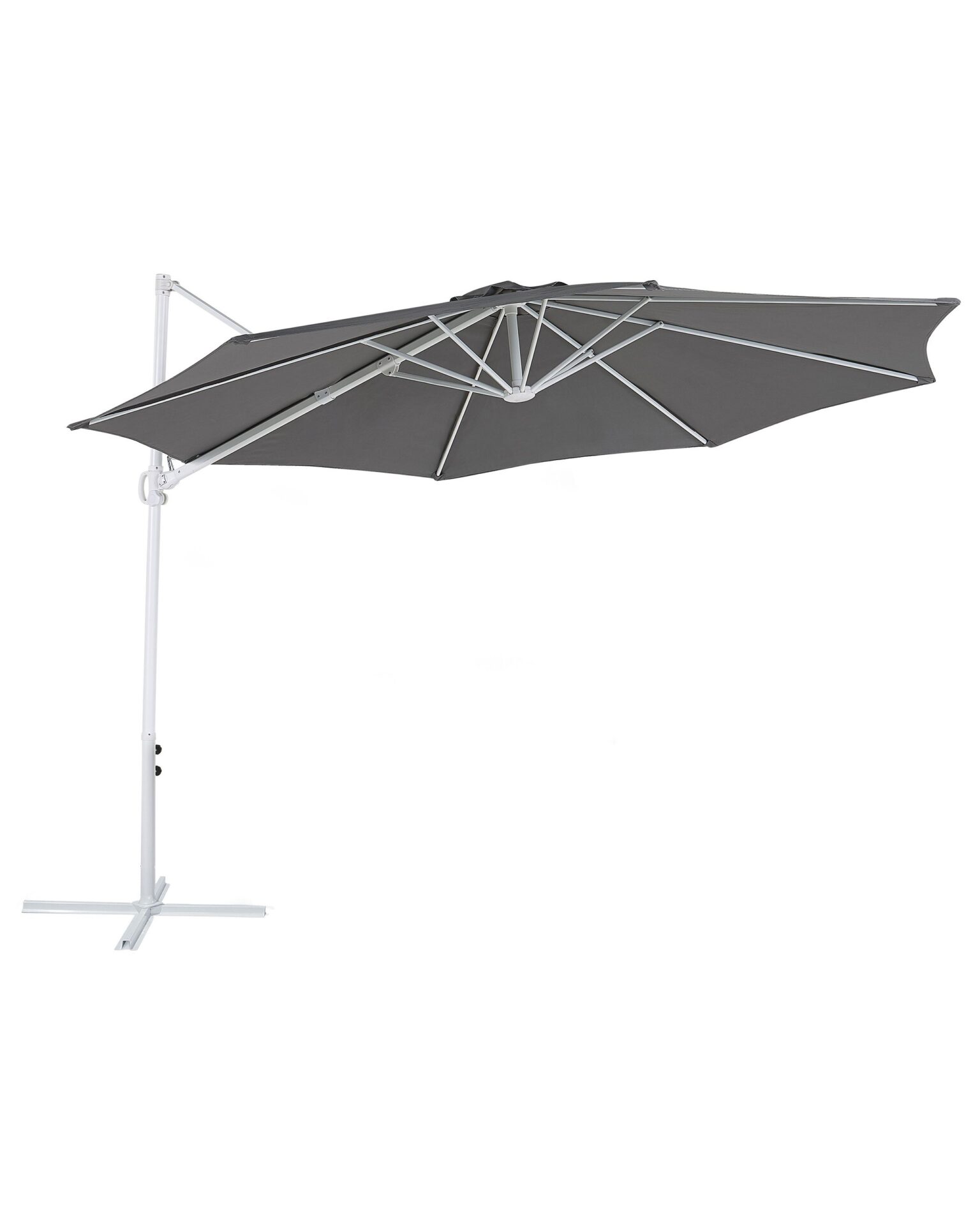 Parasol ogrodowy na wysięgniku 295 cm SAVONA II Ciemnoszary