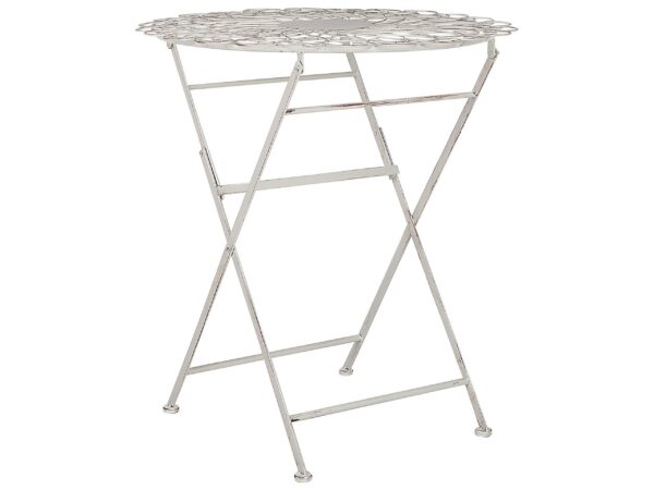 Stolik bistro STIFFE 70 cm 70 cm Metal Biały