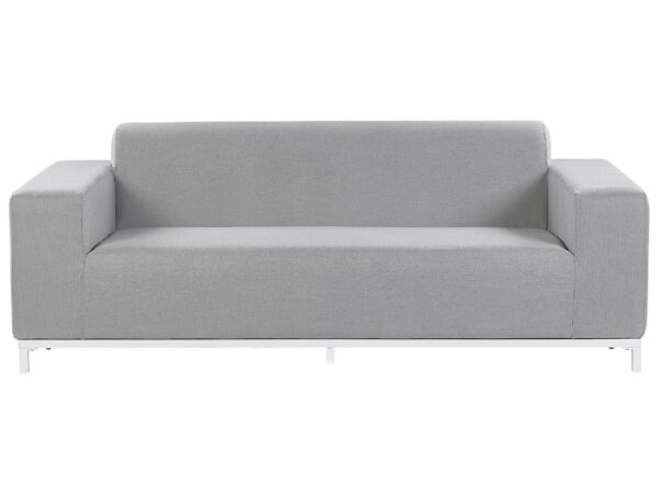 Sofa ogrodowa dla 2 osób ROVIGO Jasnoszary