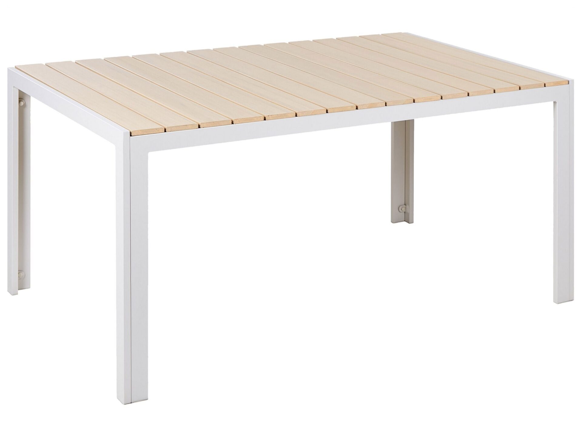 Stół ogrodowy dla 6 osób COMO 150 cm 90 cm Beżowy