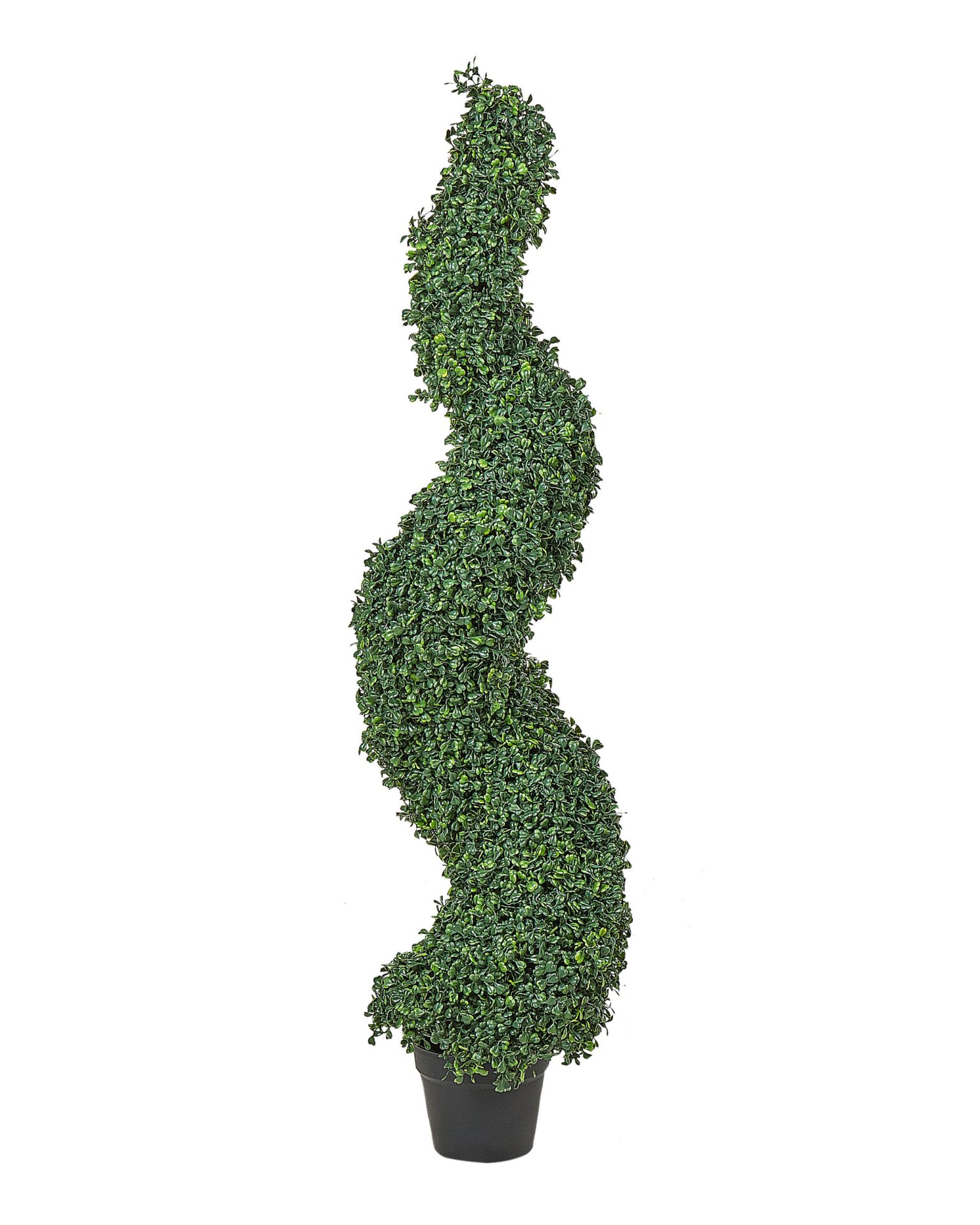 Sztuczna roślina BOXWOOD SPIRAL TREE 120 cm Zielony