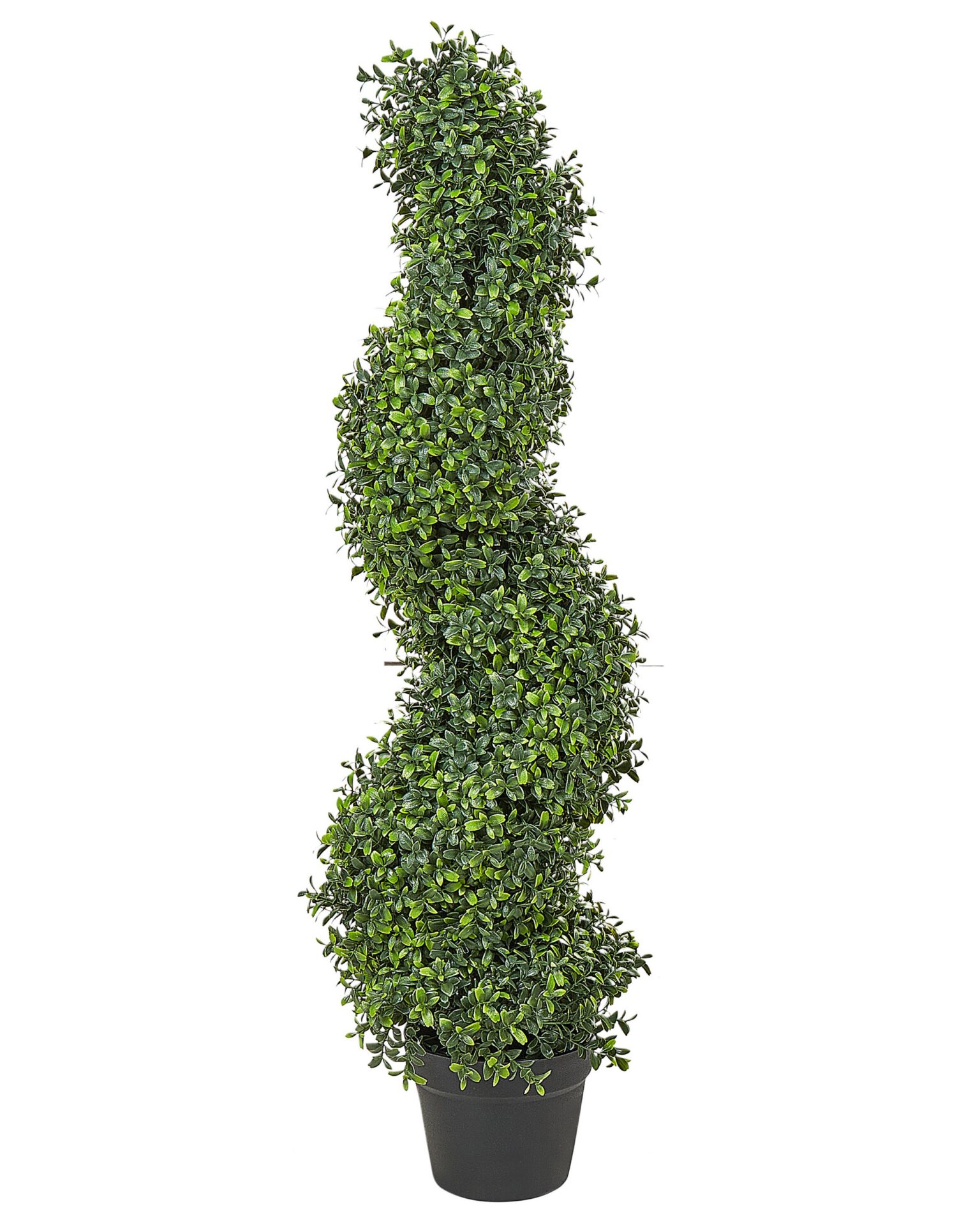 Sztuczna roślina BUXUS SPIRAL TREE 98 cm Zielony