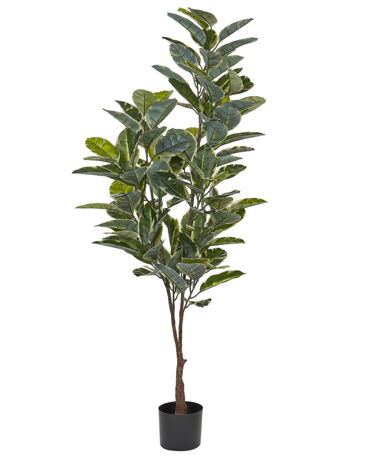 Sztuczna roślina FICUS ELASTICA 160 cm Zielony