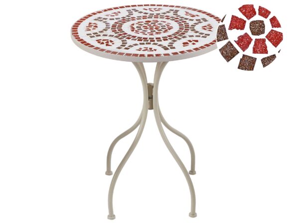Stolik bistro SPELLO 60 cm 60 cm Biały