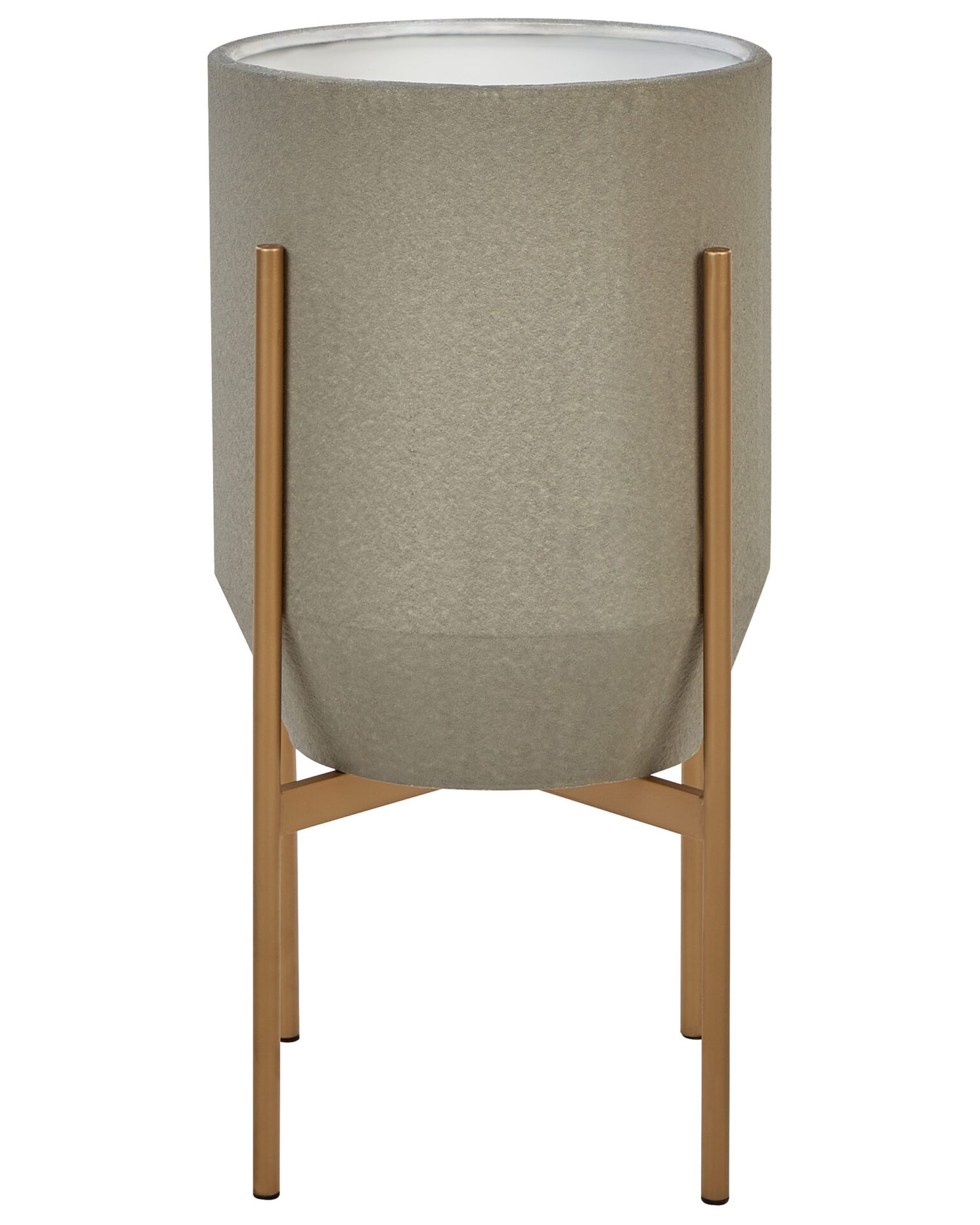 Donica na nóżkach HYBRIDUM Metal 33 cm Szary