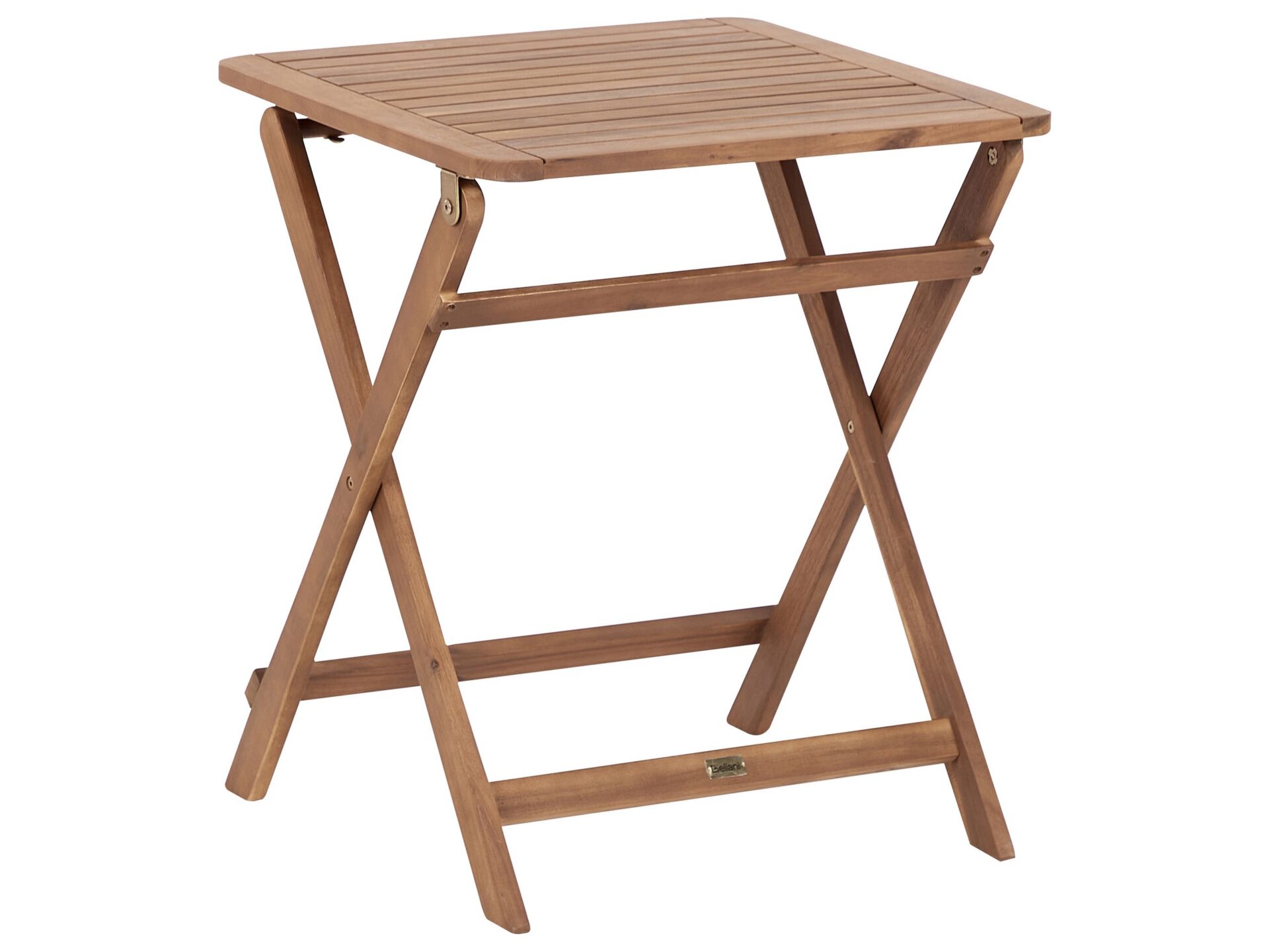 Stolik ogrodowy PARAGGI 60 cm 60 cm Certyfikowane drewno akacjowe Brązowy
