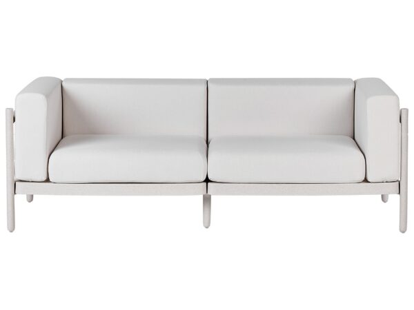 Sofa ogrodowa dla 2 osób FERRETTI Jasnobeżowy