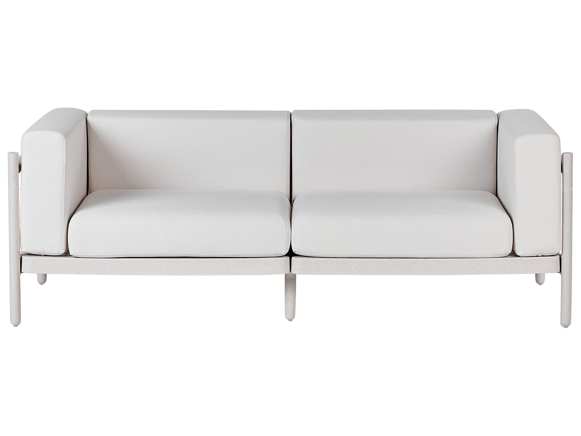 Sofa ogrodowa dla 2 osób FERRETTI Jasnobeżowy
