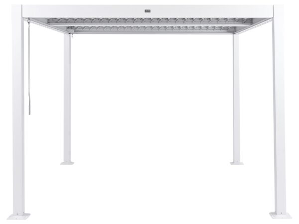 Pawilon ogrodowy FORNOLI Metal 296 cm 296 cm Biały
