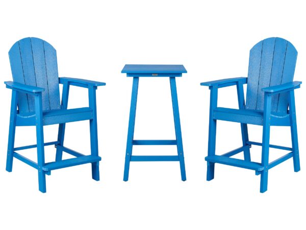 Zestaw mebli balkonowych ADIRONDACK Niebieski