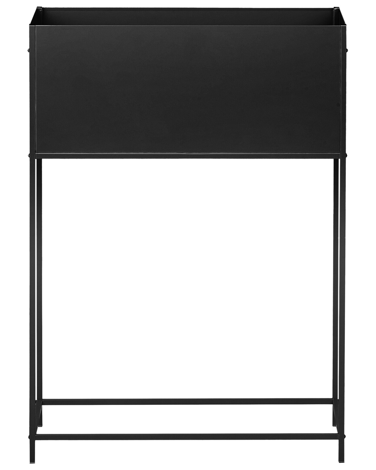 Donica na nóżkach TAPIEN Metal 70 cm Czarny