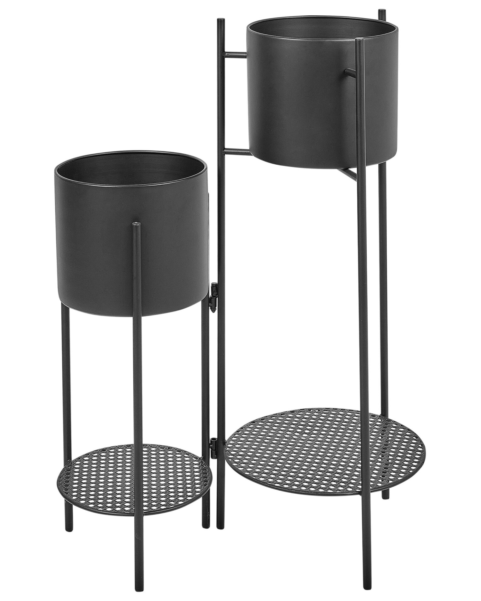 Kwietnik ULMUS Metal 58 cm Czarny